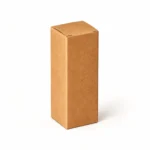 Коробка крафтовая складная 4 × 4 × 11,5 см для косметики и подарков, без печати — main