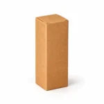 Коробка крафтовая складная 5 × 5 × 17 см для косметики и подарков, без печати — main