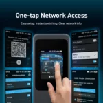 GL.iNet Mudi 7 GL-E5800EU — Сенсорный интерфейс