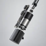 Magic Electric Umbrella 104-115 см | Автоматический зонт с электроприводом UPF50+/pink — Схематическое изображение внутреннего привода