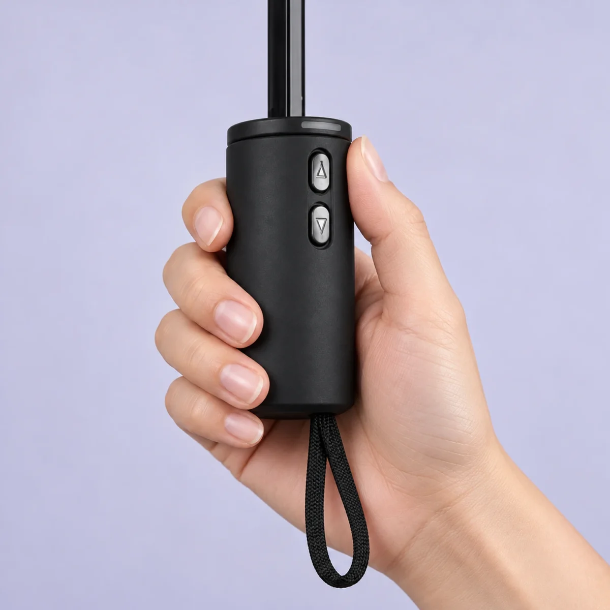 Magic Electric Umbrella 108 см | Автоматический зонт с электроприводом UPF50+ Фиолетовый цветочный 104 — Электрическое управление